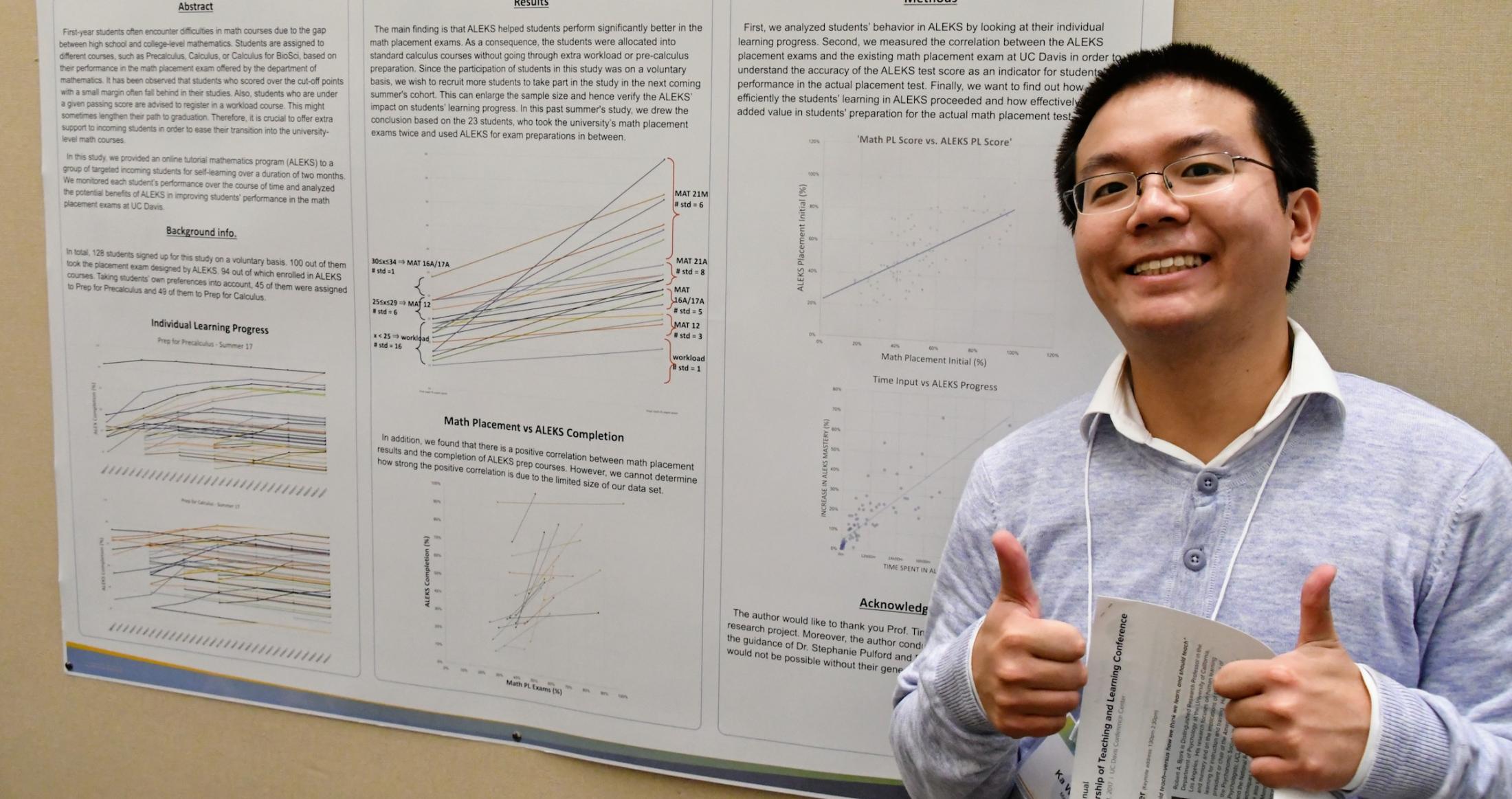 We love first-time poster presenters!